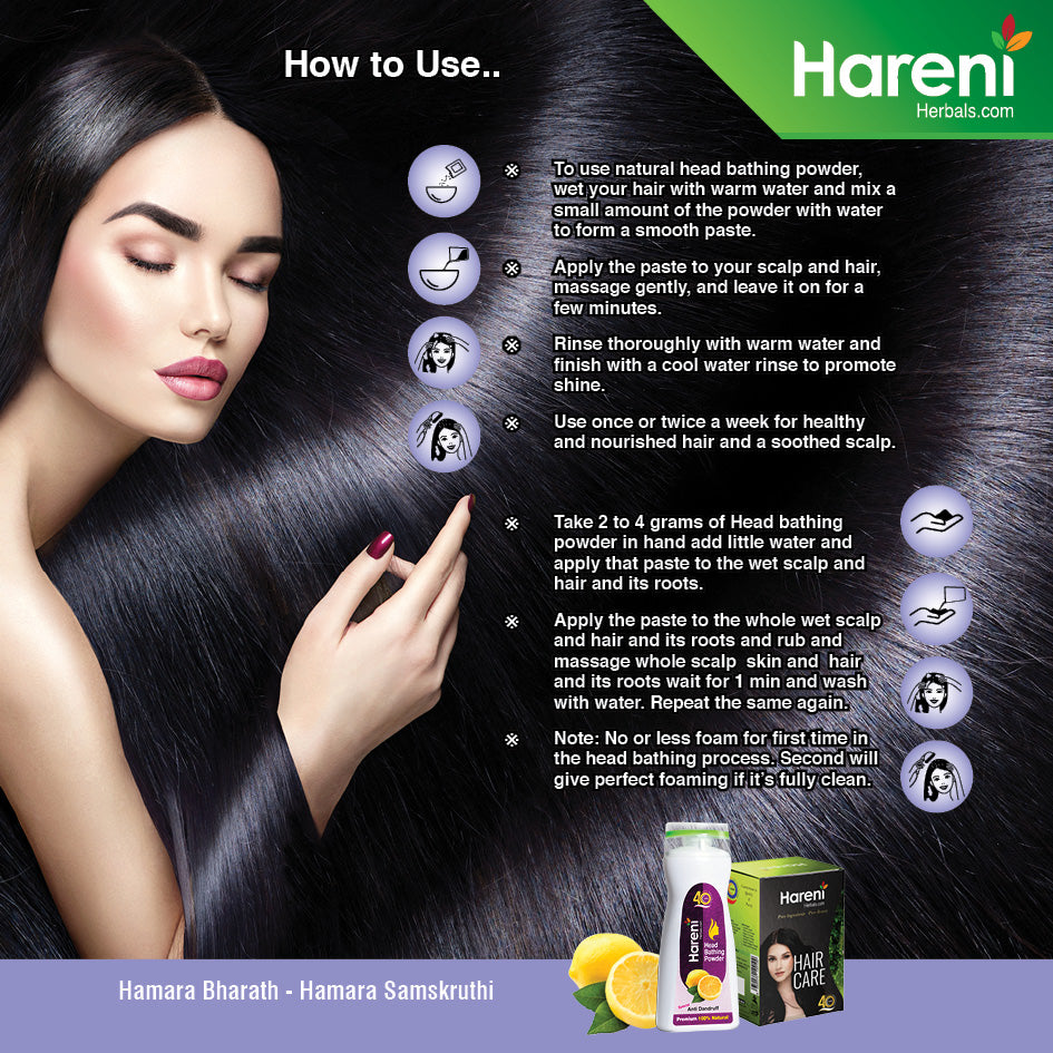 Anti Dandruff Special Head bathing powder