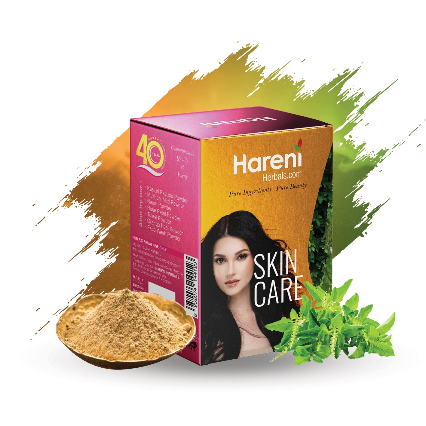 Multhani Mitti and Thulasi Combo Face Pack