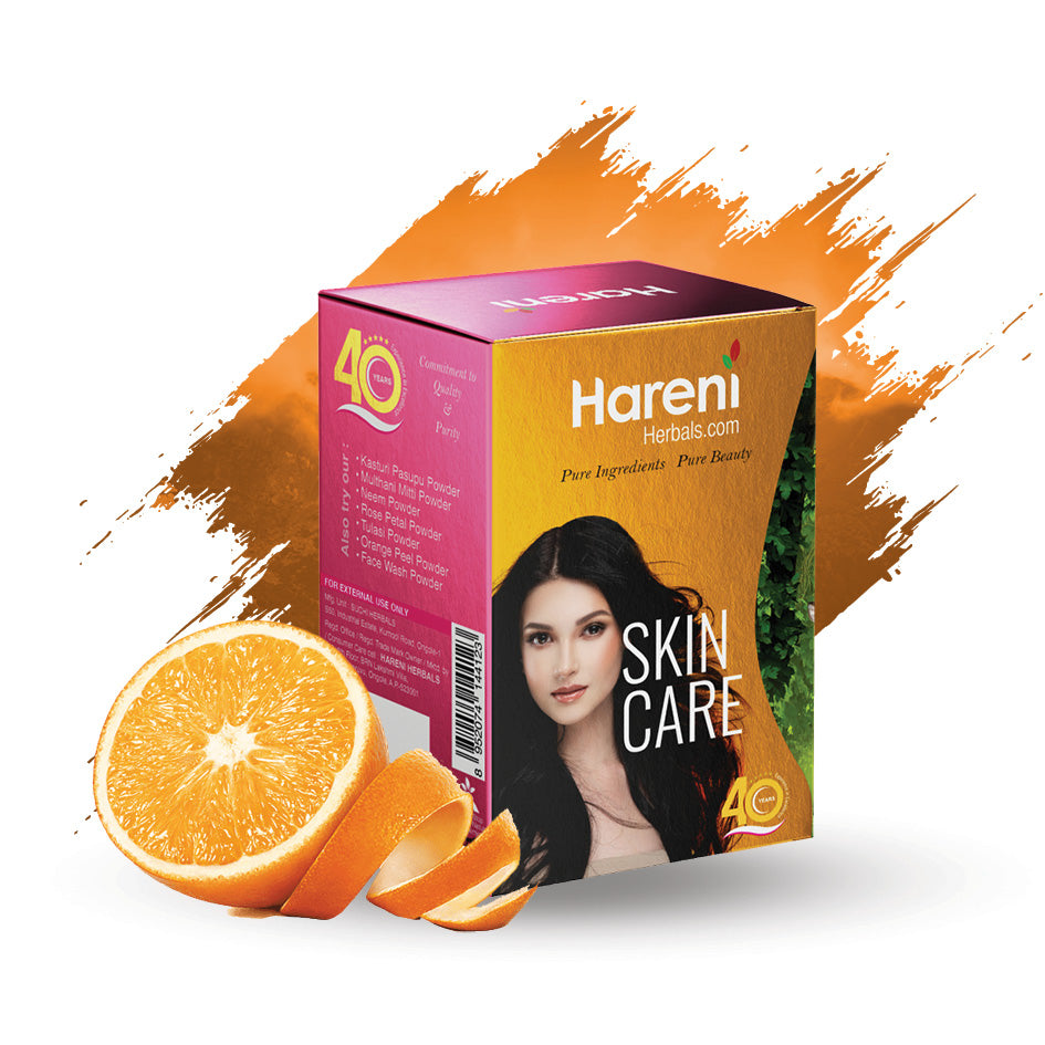 Orange Peel Natural Face Pack
