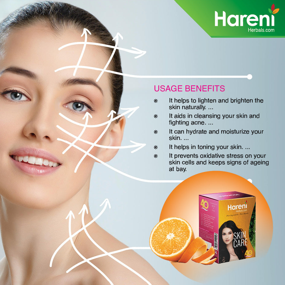 Orange Peel Natural Face Pack