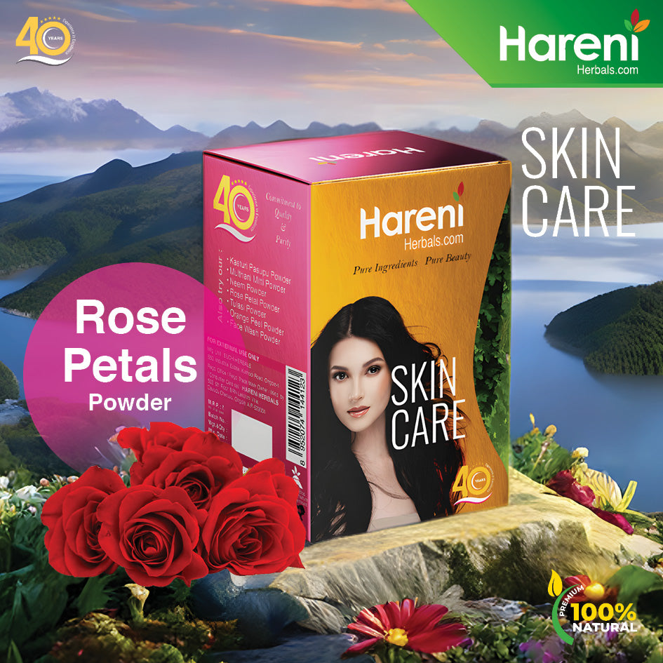 Rose Petal Natural Face Pack