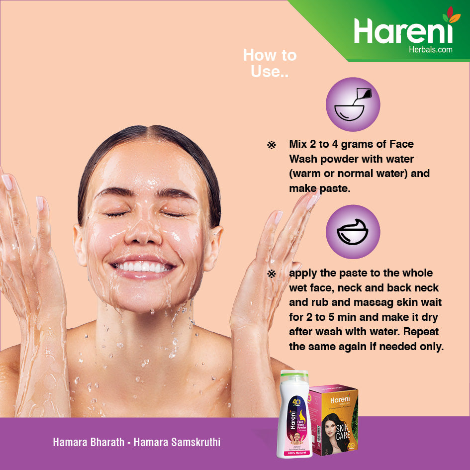 Face Wash Powder for Women