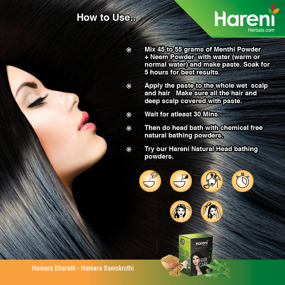 Menthi and Neem Powder Combo Pack