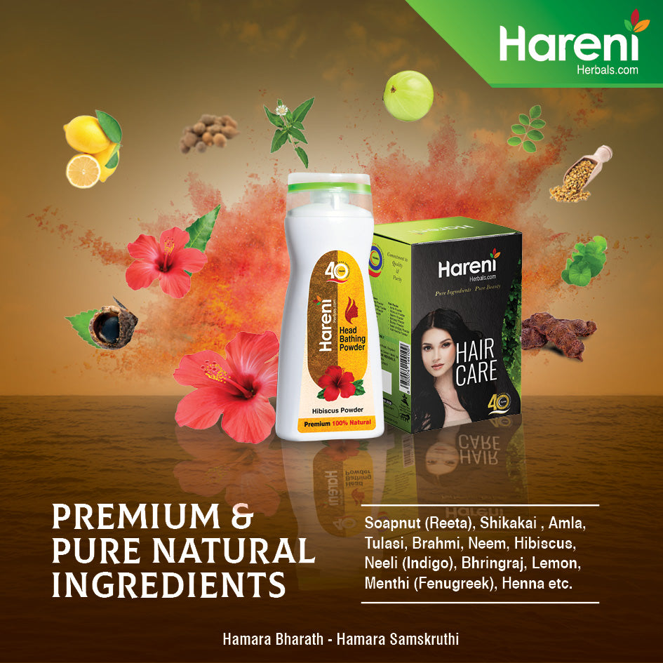 Hibiscus Head Bathing Powder