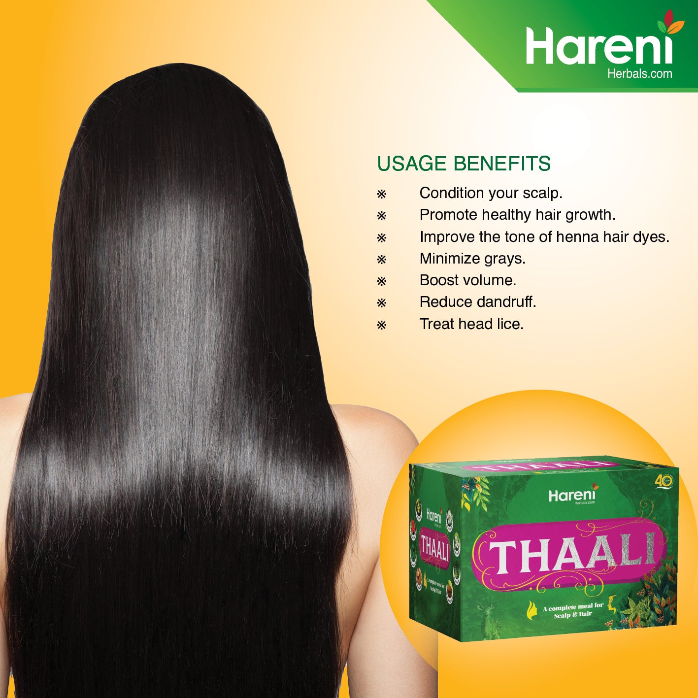 Herbal Hair Care Thali Pack